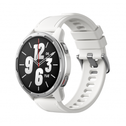 Xiaomi Mi Watch S1 Active 46mm, Silicone Strap, Wi-Fi, NFC, Moon White - išmanusis laikrodis kaina