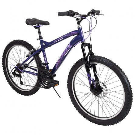 Huffy Extent 24" Bike - vaikiškas dviratis, violetinė kaina