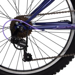 Huffy Extent 24" Bike - vaikiškas dviratis, violetinė atsiliepimai