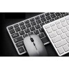 Inphic V780 2.4G Wireless Keyboard + Mouse Set, Ergonomic, Grey - belaidės klaviatūros ir pelės rinkinys kaune