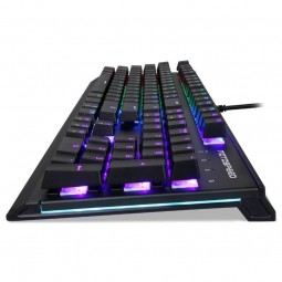 Motospeed CK76 Outemu Blue Mechanical Gaming Keyboard, RGB LED, USB, ENG, Black - žaidimų klaviatūra išsimokėtinai