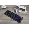 Motospeed CK76 Outemu Blue Mechanical Gaming Keyboard, RGB LED, USB, ENG, Black - žaidimų klaviatūra lizingu