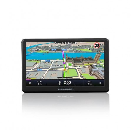 Modecom FreeWAY SX 7.1 + Mapfactor EU - 7" GPS navigacija lengviesiems automobiliams ir sunkvežimiams kaina