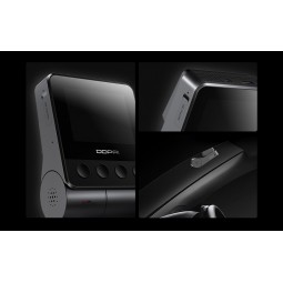 Xiaomi DDPAI Z40 GPS Dual 2.7K 1944p + 1080p Dash Camera, Black - vaizdo registratorius su galinio vaizdo kamera garantija