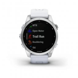 Garmin fenix 7S 42mm Silver / Whitestone, Silicone, Wi-Fi, GPS išmanusis laikrodis internetu