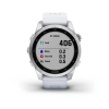 Garmin fenix 7S 42mm Silver / Whitestone, Silicone, Wi-Fi, GPS išmanusis laikrodis išsimokėtinai