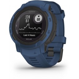 Garmin Instinct 2 Solar 45mm Tidal Blue, Silicone, GPS išmanusis laikrodis internetu