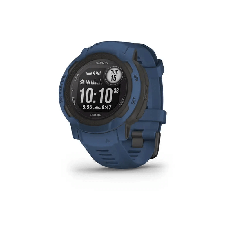 Garmin Instinct 2 Solar 45mm Tidal Blue, Silicone, GPS išmanusis laikrodis kaina