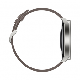 Huawei Watch GT 3 Pro 46mm Odin-B19V, Leather Strap, Gray - išmanusis laikrodis internetu