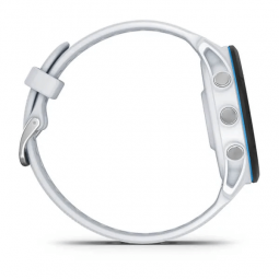 Garmin Forerunner 255 Music 46mm, Whitestone, Silicone, GPS - išmanusis laikrodis kaune