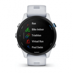 Garmin Forerunner 255 Music 46mm, Whitestone, Silicone, GPS - išmanusis laikrodis išsimokėtinai