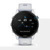 Garmin Forerunner 255 Music 46mm, Whitestone, Silicone, GPS - išmanusis laikrodis pigiai