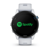 Garmin Forerunner 255 Music 46mm, Whitestone, Silicone, GPS - išmanusis laikrodis internetu