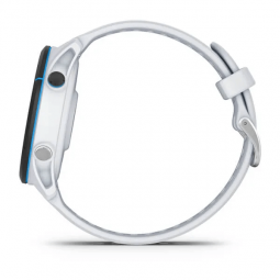 Garmin Forerunner 255 Music 46mm, Whitestone, Silicone, GPS - išmanusis laikrodis garantija