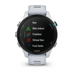 Garmin Forerunner 255S Music 41mm, Whitestone, Silicone, GPS - išmanusis laikrodis internetu
