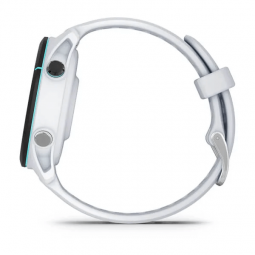 Garmin Forerunner 255S Music 41mm, Whitestone, Silicone, GPS - išmanusis laikrodis garantija