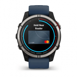 Garmin quatix 7 Sapphire 47mm, Silicone, Wi-Fi, GPS - išmanusis laikrodis lizingu