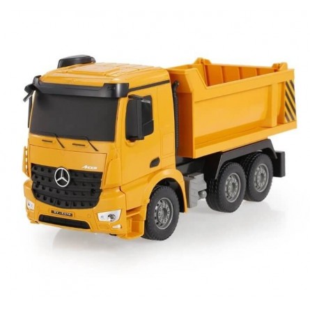 Double Eagle Mercedes Dump Truck E570 RC 1:26 - žaislinis sunkvežimis su nuotolinio valdymo pultu kaina