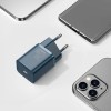 Baseus Super Si Quick Charger 1C 20W USB-C - buitinis įkroviklis, mėlynas atsiliepimai