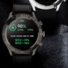 Colmi SKY 5 PLUS 45mm Smart Watch, Leather Strap, Black - išmanusis laikrodis garantija