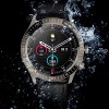 Colmi SKY 5 PLUS 45mm Smart Watch, Leather Strap, Black - išmanusis laikrodis pigiai