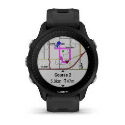 Garmin Forerunner 955 47mm, Black, Silicone, Wi-Fi, GPS - išmanusis laikrodis išsimokėtinai