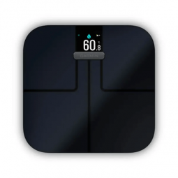 Garmin Index S2 Smart Scale, Black - išmaniosios svarstyklės išsimokėtinai