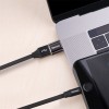 Baseus Mini USB Female to Type-C Male 2.4A Adapter Converter - adapteris, juodas atsiliepimai