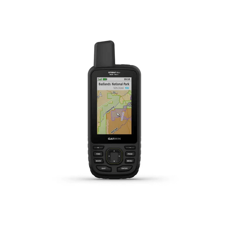 Garmin GPSMAP 66sr with TOPO Mapping, Black - nešiojamas GPS delninis palydovinio ryšio įrenginys kaina