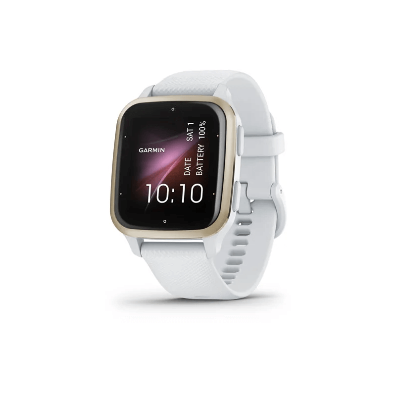 Garmin Venu SQ 2 40mm Cream Gold / White, Silicone, NFC, GPS - išmanusis laikrodis kaina