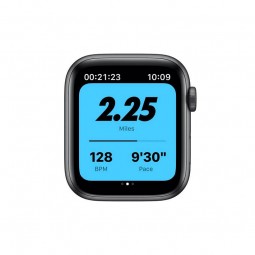 Apple Watch Nike SE GPS + Cellular, 44mm Space Gray Aluminium Case with Anthracite/Black Nike Sport Band internetu