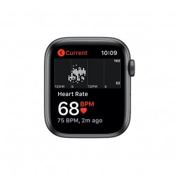 Apple Watch Nike SE GPS + Cellular, 44mm Space Gray Aluminium Case with Anthracite/Black Nike Sport Band išsimokėtinai