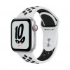 Apple Watch Nike SE GPS + Cellular, 44mm Silver Aluminium Case with Pure Platinum/Black Nike Sport Band kaina