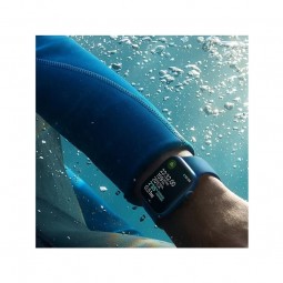 Apple Watch Nike Series 7 GPS + Cellular, 41 mm Midnight Aluminium Case with Anthracite/Black Nike Sport Band išsimokėtinai