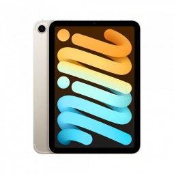 Apple iPad Mini 8.3" Wi-Fi + Cellular 256GB 6th Gen (2021) Starlight - planšetinis kompiuteris kaina