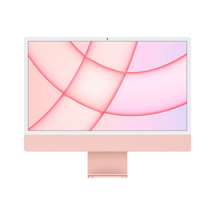 Apple iMac 24" Retina 4.5K Apple M1 8C CPU, 8C GPU/8GB/256GB SSD/Pink/INT kaina