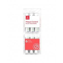 Xiaomi Oclean P1C1 W06 Electric Toothbrush Plaque Control Head, 6pcs, White - elektrinio dantų šepetėlio galvutės pigiau
