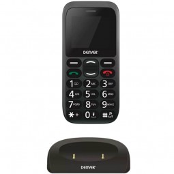 Denver Senior Phone BAS-18300M Balticum mobilusis telefonas senjorams, juodas kaina