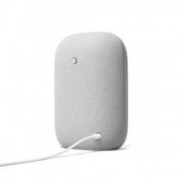 Google Nest Audio, Chalk (Gray) - išmanioji kolonėlė su asistentu, ES versija pigiai