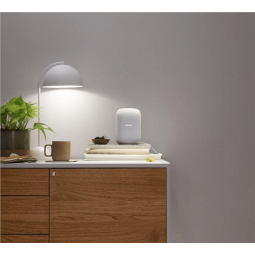 Google Nest Audio, Chalk (Gray) - išmanioji kolonėlė su asistentu, ES versija pigiau