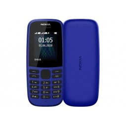 Nokia 105 4th Edition (2019) Blue TA-1203 SS mobilusis telefonas, mėlynas išsimokėtinai