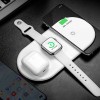 Baseus Wireless Charger Smart 3in1 - belaidis įkroviklis, baltas pigiau