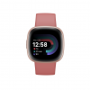 Fitbit Versa 4 Watch 41mm, NFC, GPS, Pink Sand/Copper Rose Aluminium  - išmanusis laikrodis internetu