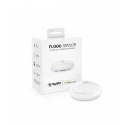 Fibaro Flood Sensor For Apple Homekit - vandens nuotekio jutiklis išsimokėtinai