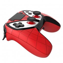iPega Spiderman PG-4012 Wireless Gaming Controller Touchpad PS4, Red - belaidis žaidimų valdiklis išsimokėtinai