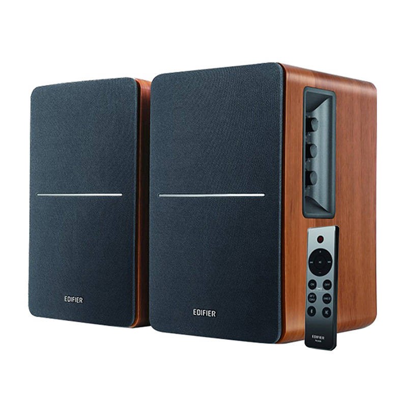 Edifier R1280DBs Multimedia Stereo Speakers 2.0, Bluetooth, Brown - garso kolonėlės kaina