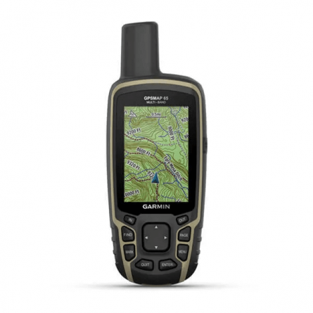 Garmin GPSMAP 65, Black - nešiojamas GPS delninis palydovinio ryšio įrenginys kaina