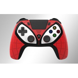 iPega Spiderman PG-4012 Wireless Gaming Controller Touchpad PS4, Red - belaidis žaidimų valdiklis garantija