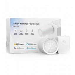 Meross Smart Radiator Thermostat Starter Kit MTS150H - išmanusis radiatoriaus termostatas pigiau