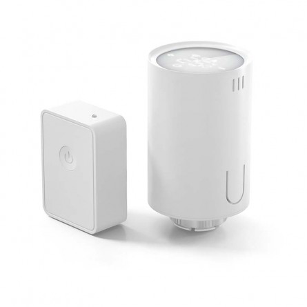 Meross Smart Radiator Thermostat Starter Kit MTS150H - išmanusis radiatoriaus termostatas kaina